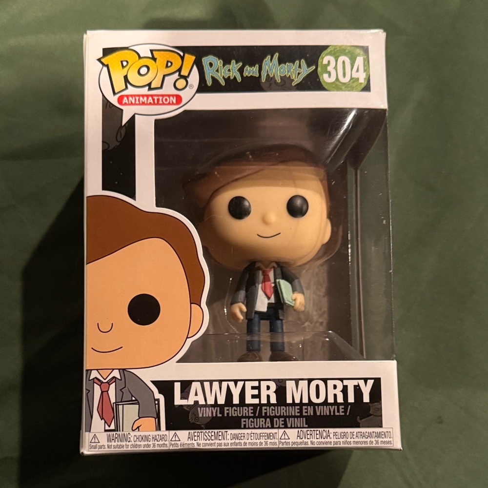 Funko Pop! Rick and Morty 304 Lawyer Morty Vinyl Figure